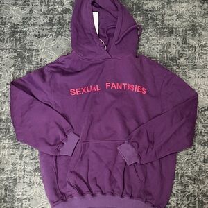 Vetements Purple Men’s Hoodie